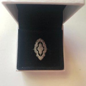 Pandora Sterling Silver Ring with Cubic Zirconia